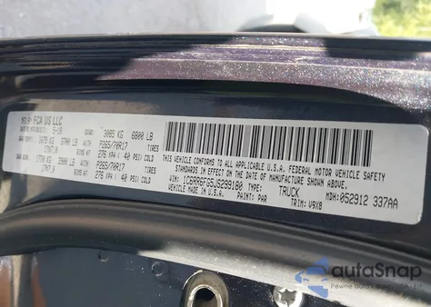 2018 Ram 1500 Tradesman 4X2 6'4 Box from USA, damaged, VIN 1C6RR6FG5JS299180